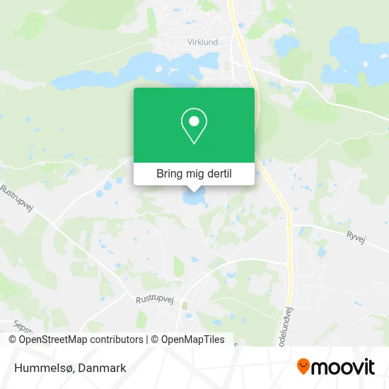 Hummelsø kort