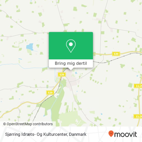 Sjørring Idræts- Og Kulturcenter kort