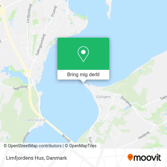 Limfjordens Hus kort