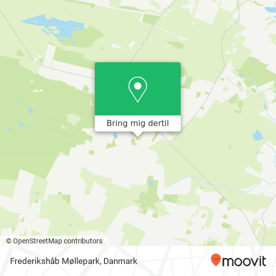 Frederikshåb Møllepark kort