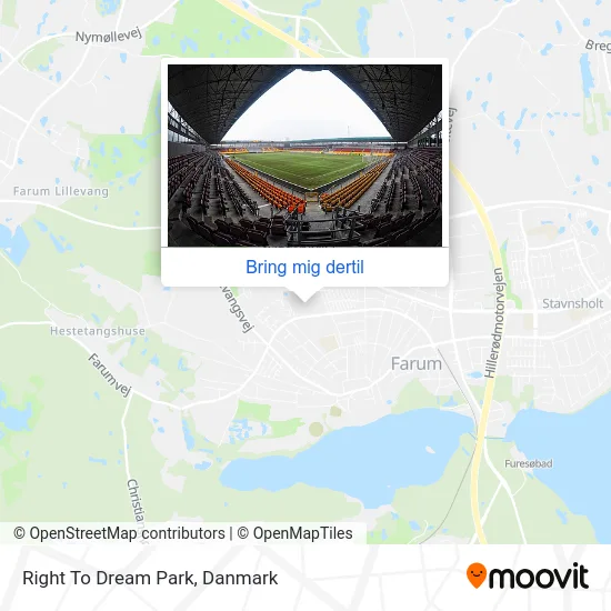 Right To Dream Park kort