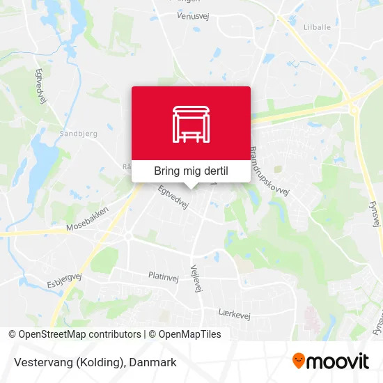 Vestervang (Kolding) kort