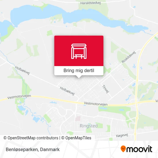 Benløseparken kort