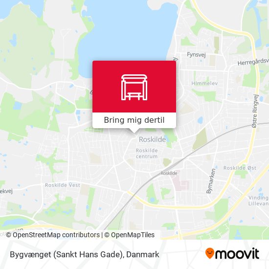 Bygvænget (Sankt Hans Gade) kort