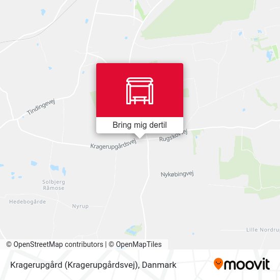 Kragerupgård (Kragerupgårdsvej) kort