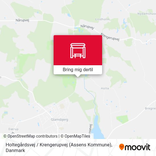 Holtegårdsvej / Krengerupvej (Assens Kommune) kort