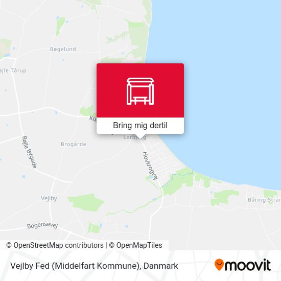 Vejlby Fed (Middelfart Kommune) kort