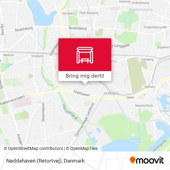 Nøddehaven (Retortvej) kort