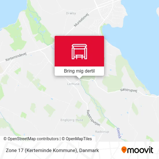 Zone 17 (Kerteminde Kommune) kort