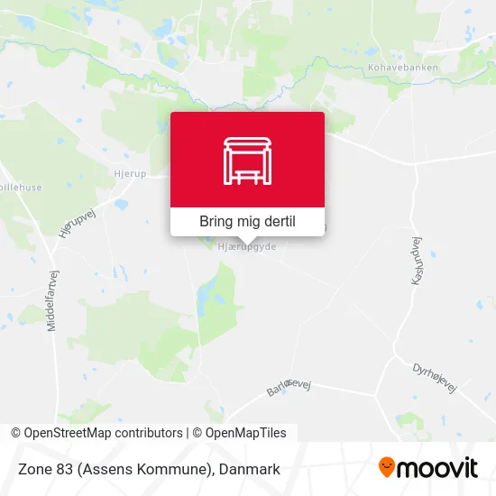 Zone 83 (Assens Kommune) kort