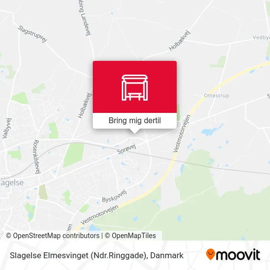 Slagelse Elmesvinget (Ndr.Ringgade) kort