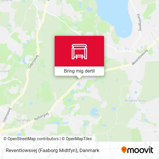 Reventlowsvej (Faaborg Midtfyn) kort