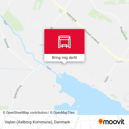 Vejlen (Aalborg Kommune) kort