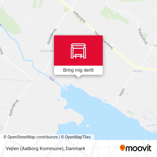 Vejlen (Aalborg Kommune) kort