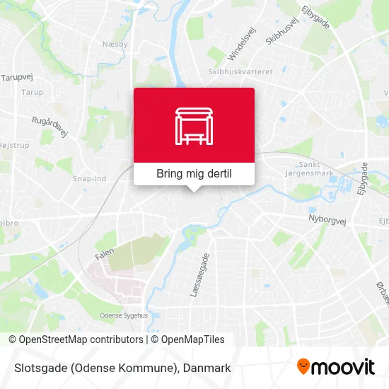 Slotsgade (Odense Kommune) kort