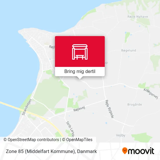 Zone 85 (Middelfart Kommune) kort