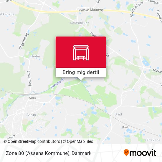 Zone 80 (Assens Kommune) kort