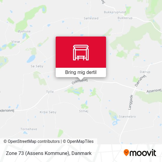 Zone 73 (Assens Kommune) kort