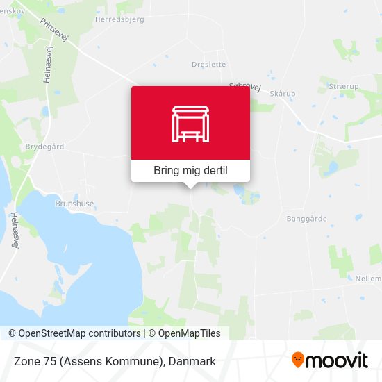 Zone 75 (Assens Kommune) kort