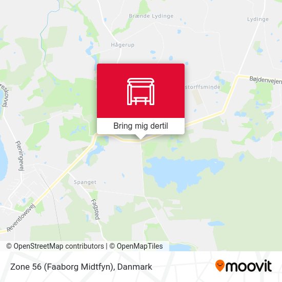 Zone 56 (Faaborg Midtfyn) kort