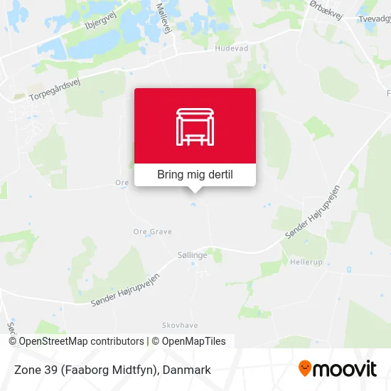 Zone 39 (Faaborg Midtfyn) kort