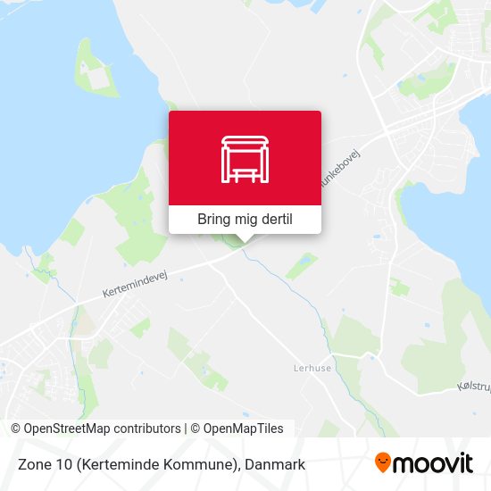Zone 10 (Kerteminde Kommune) kort