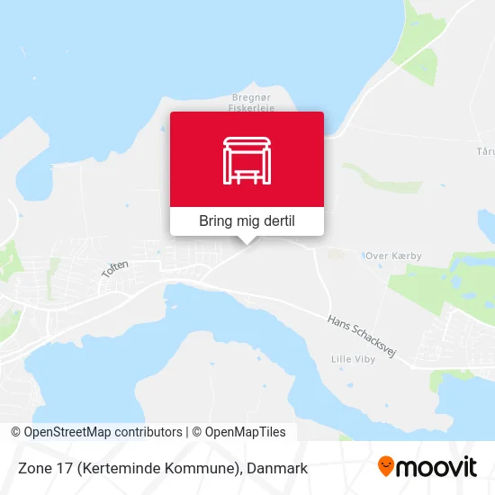 Zone 17 (Kerteminde Kommune) kort