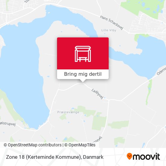 Zone 18 (Kerteminde Kommune) kort