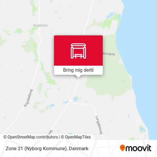 Zone 21 (Nyborg Kommune) kort