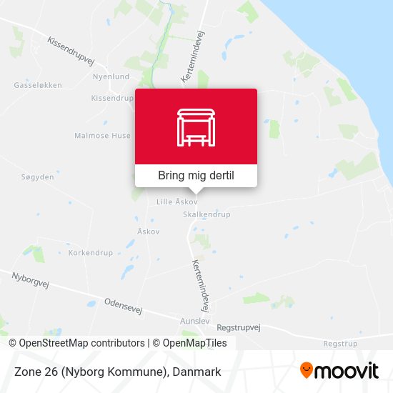 Zone 26 (Nyborg Kommune) kort