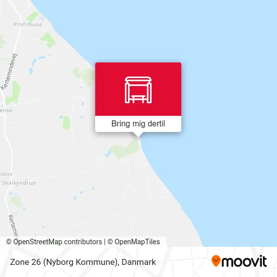 Zone 26 (Nyborg Kommune) kort
