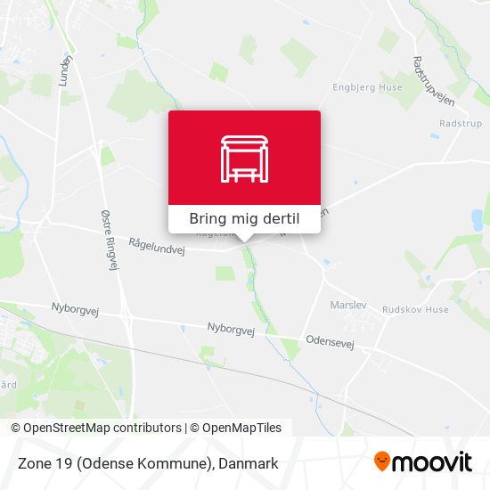 Zone 19 (Odense Kommune) kort