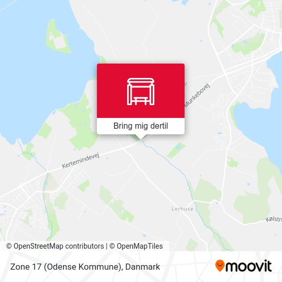Zone 17 (Odense Kommune) kort