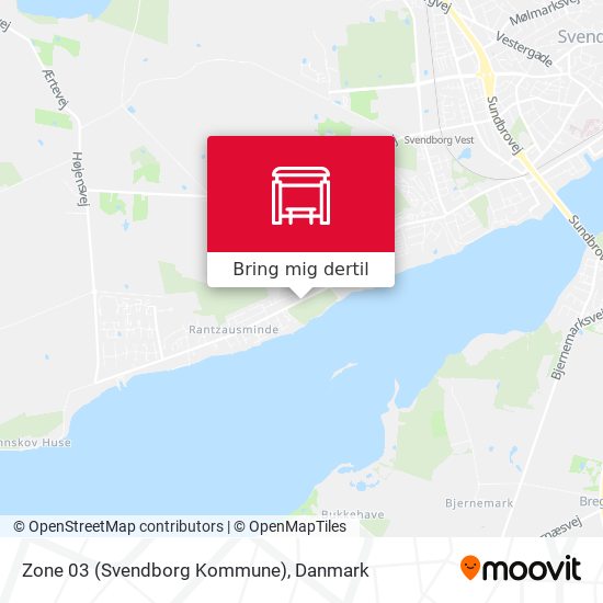 Zone 03 (Svendborg Kommune) kort