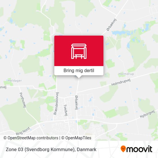 Zone 03 (Svendborg Kommune) kort