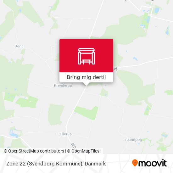 Zone 22 (Svendborg Kommune) kort