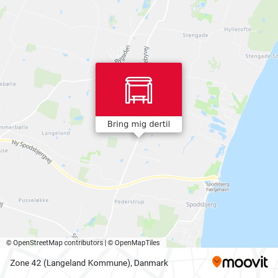 Zone 42 (Langeland Kommune) kort