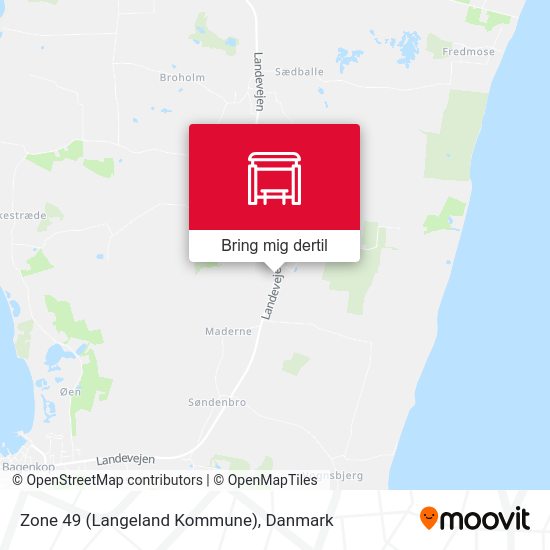 Zone 49 (Langeland Kommune) kort