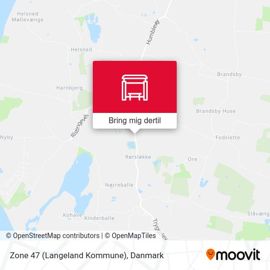 Zone 47 (Langeland Kommune) kort