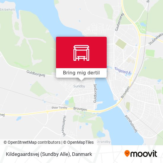 Kildegaardsvej (Sundby Alle) kort