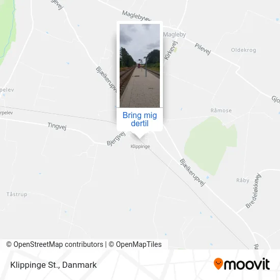 Klippinge St. kort