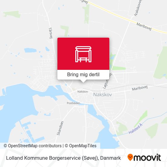 Lolland Kommune Borgerservice (Søvej) kort