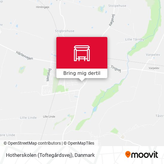 Hotherskolen (Toftegårdsvej) kort