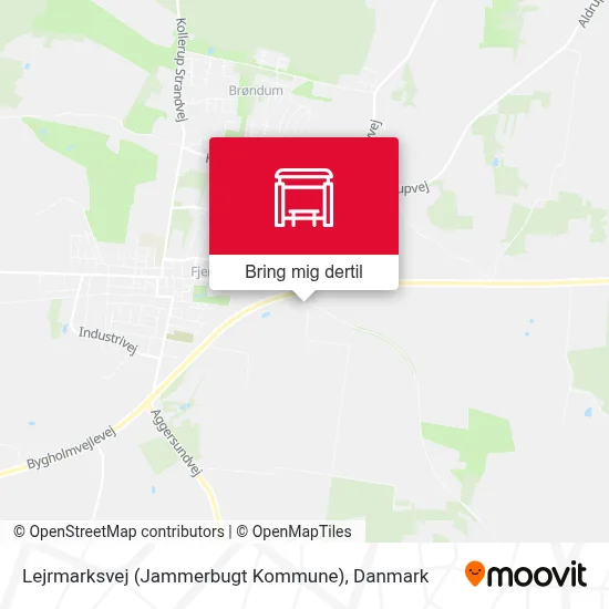 Lejrmarksvej (Jammerbugt Kommune) kort