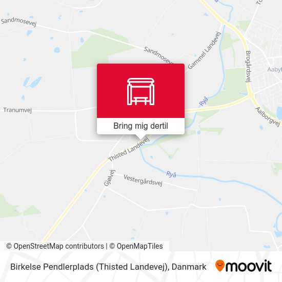 Birkelse Pendlerplads (Thisted Landevej) kort
