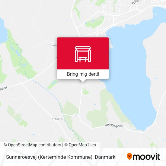 Sunneroesvej (Kerteminde Kommune) kort