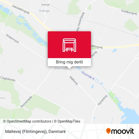 Møllevej (Flintingevej) kort