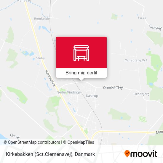 Kirkebakken (Sct.Clemensvej) kort