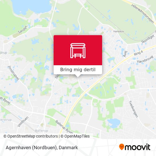 Agernhaven (Nordbuen) kort