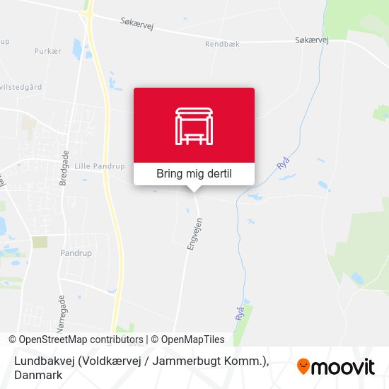 Lundbakvej (Voldkærvej / Jammerbugt Komm.) kort